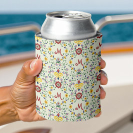 Scandinavian Rosemaling Monogram Mönster Nordic