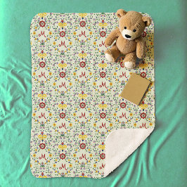 Scandinavian Rosemaling Monogram Mönster Nordic