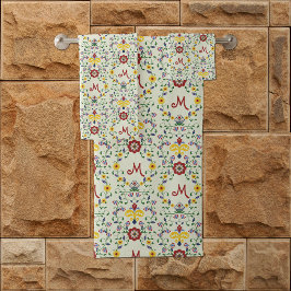 Scandinavian Rosemaling Monogram Mönster Nordic