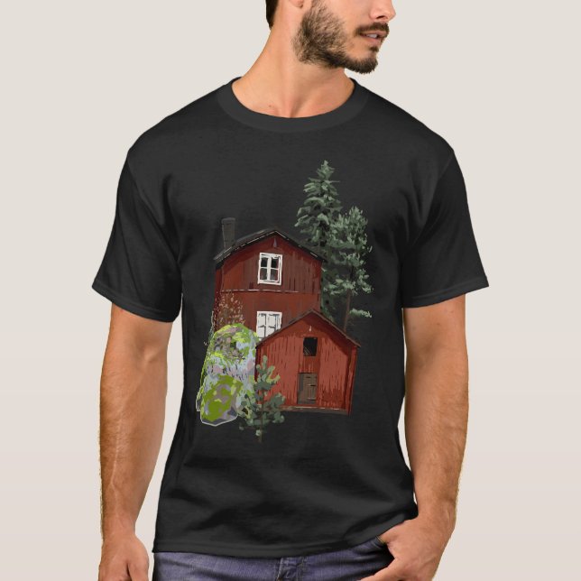 Scandinavian Spirit T Shirt (Framsida)