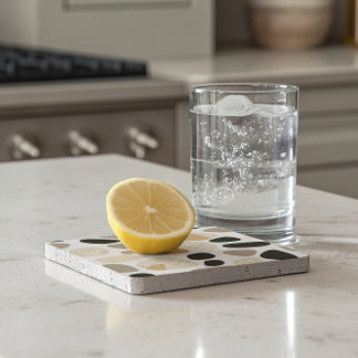 Scandinavian Terrazzo Stone Underlägg