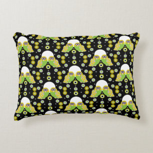 Scandinavian Uggla Folk Art Prydnadskudde