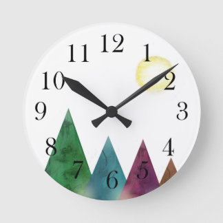 Scandinavian Wall Clock Rund Klocka