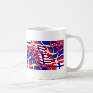 Scandinavy vågigt kaffemugg