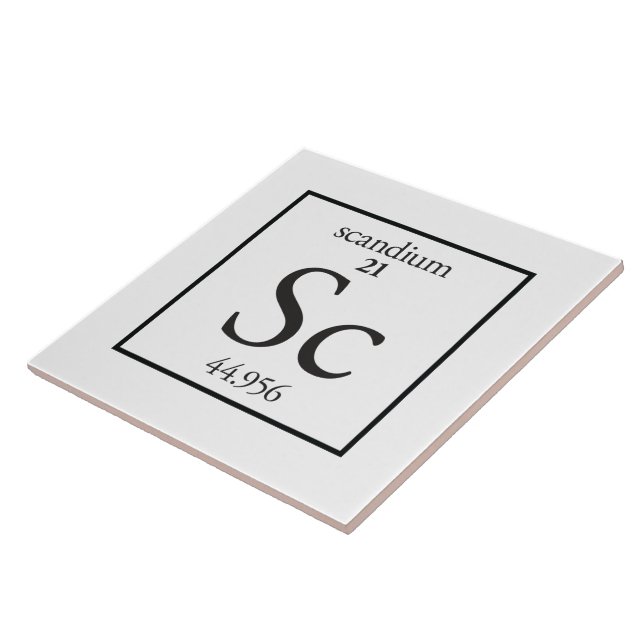 Scandium Kakelplatta (Sidan)