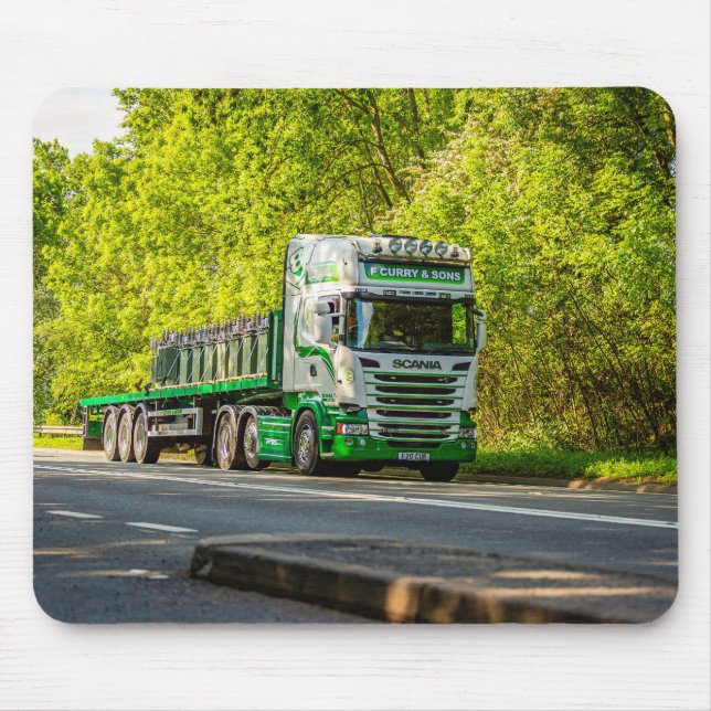 Scania Lastbil  Musmatta (Framsidan)
