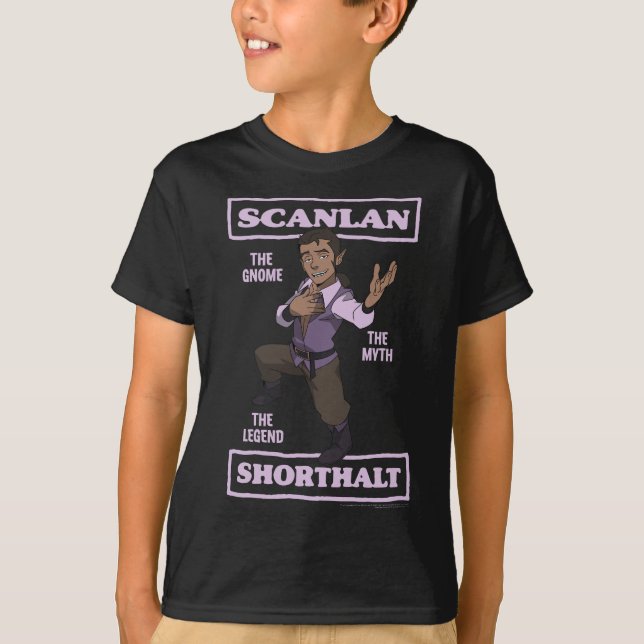 Scanlan Shorthalt T Shirt (Framsida)