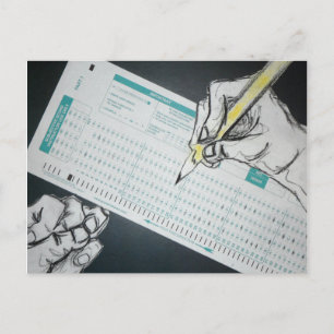 scantron-illustration vykort