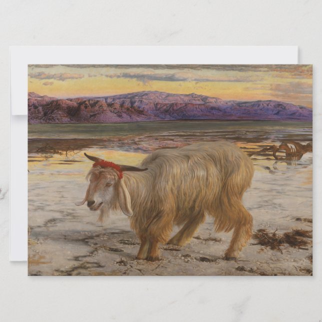 Scapegeten (av William Holman Hunt) Kort (Framsida)