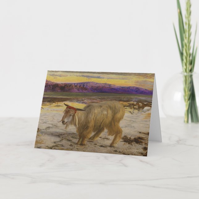 Scapegeten av William Holman Hunt Kort (Framsida)