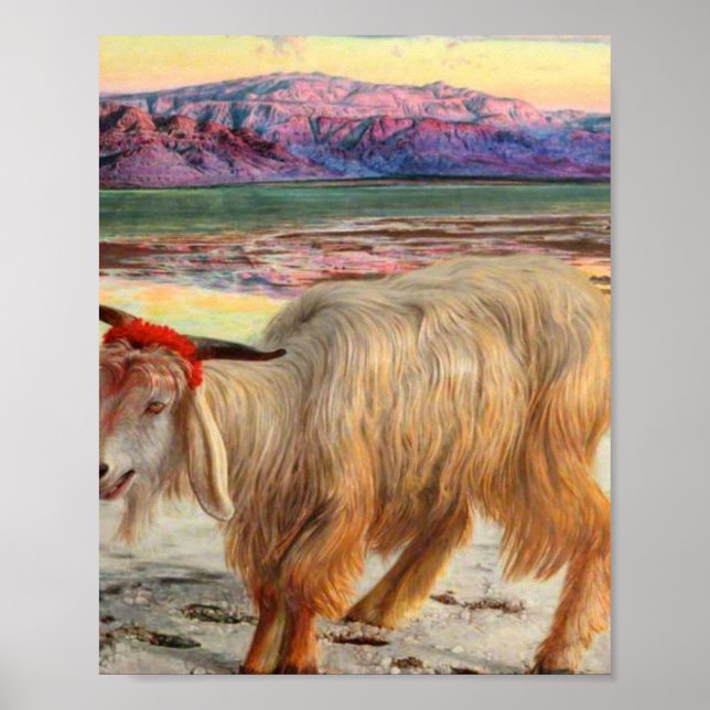 Scapegeten William Holman Hunt Poster (Framsidan)