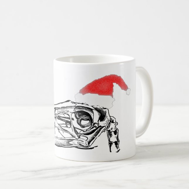 Scaphongnathus (Dinosaur, pterosaur) Skull Kaffemugg (Framsida höger)