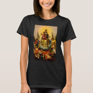 Scapular Dam vid berget Carmel Brown Mt T Shirt