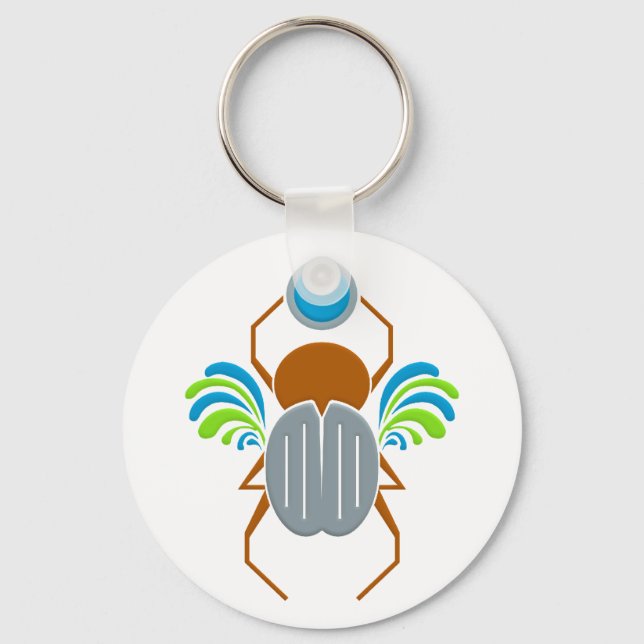 SCARAB-nyckelkedja Nyckelring (Framsida)