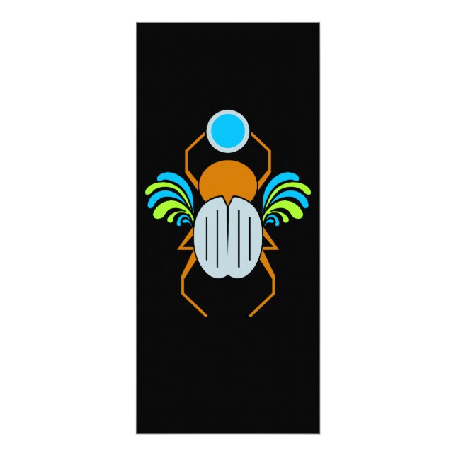 SCARAB-rackkort - anpassa Reklamkort (Framsidan)
