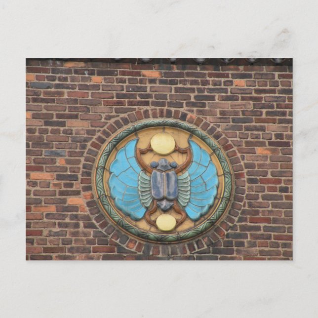 Scarab tile Detroit Michigan Vykort (Framsida)
