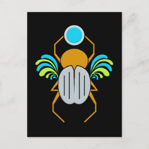 SCARAB-vykort Vykort