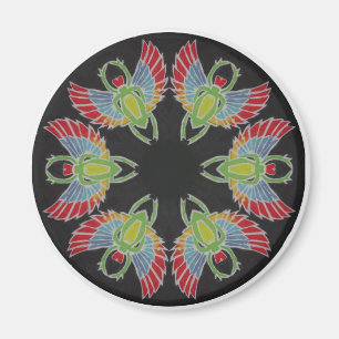 ScarabBatikMandala Magnet
