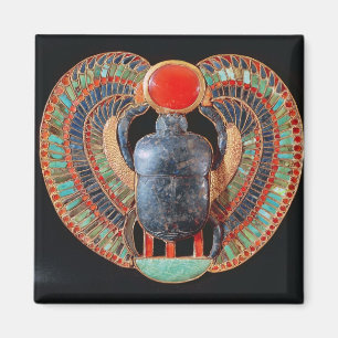 Scarabbröstfena, från graven av Tutankhamun Magnet