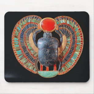 Scarabbröstfena, från graven av Tutankhamun Musmatta