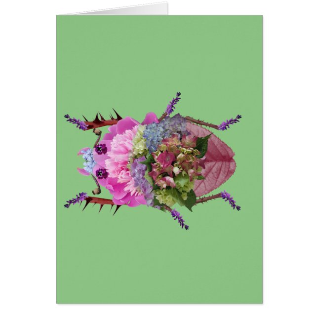 Scarabée Hälsningskort (Framsidan)