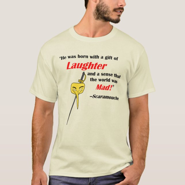 Scaramouche Citat t-shirt (Framsida)