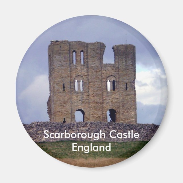 Scarborough Castle England magnet (Framsidan)