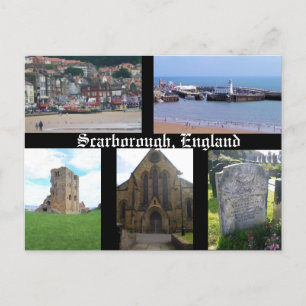 Scarborough England-vykort Vykort