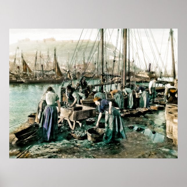 Scarborough: Herringflottan Poster (Framsidan)