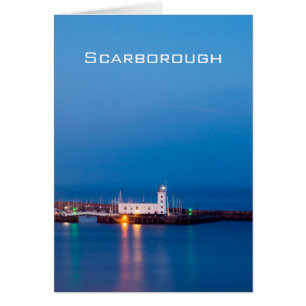 Scarborough Lighthouse Hälsningskort