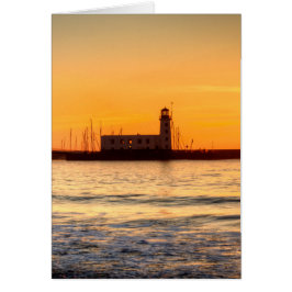 Scarborough Lighthouse Hälsningskort