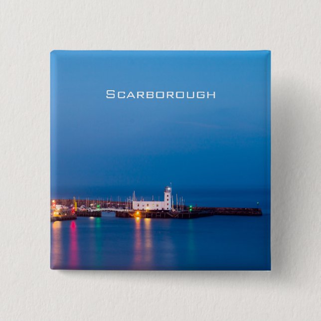 Scarborough Lighthouse Knapp (Framsida)