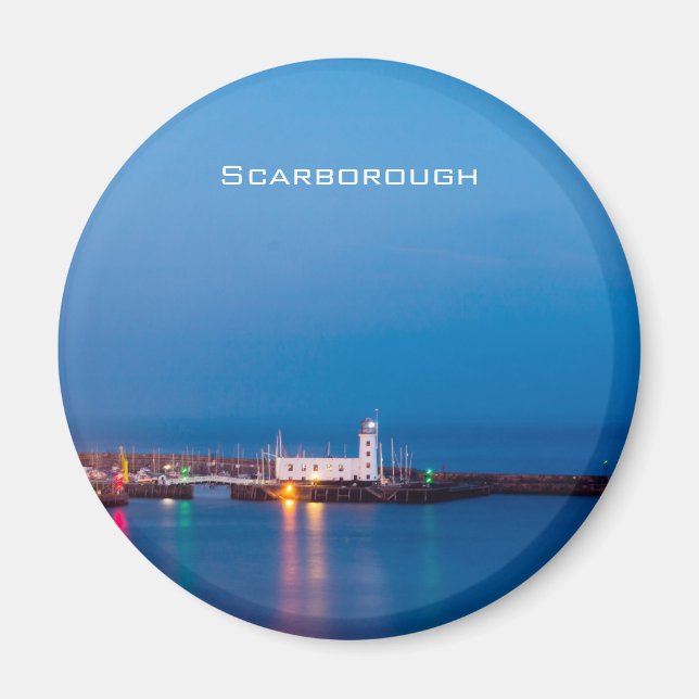 Scarborough Lighthouse Magnet (Framsidan)