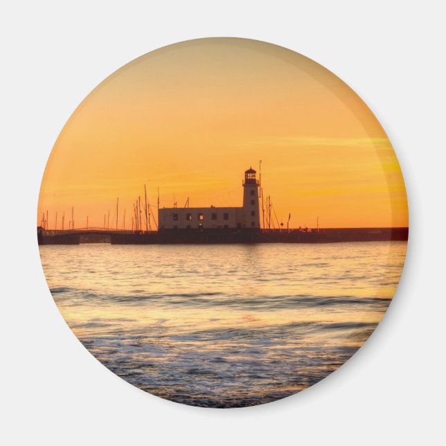 Scarborough Lighthouse Magnet (Framsidan)