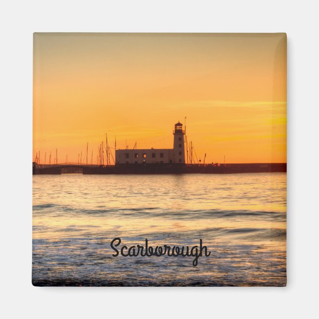 Scarborough Lighthouse Magnet (Framsidan)