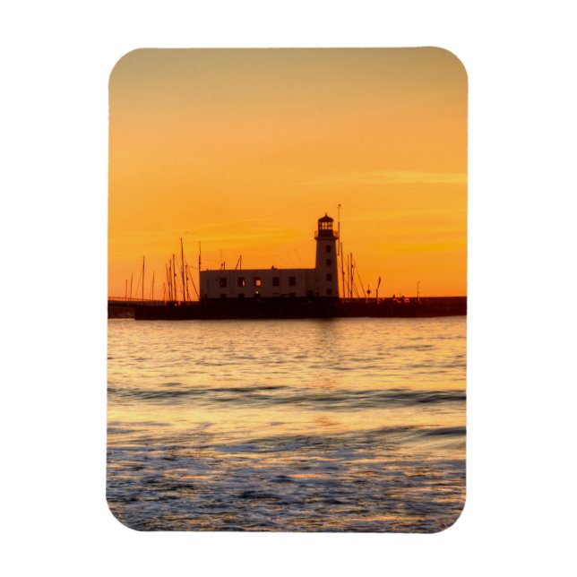 Scarborough Lighthouse Magnet (Vertikal)