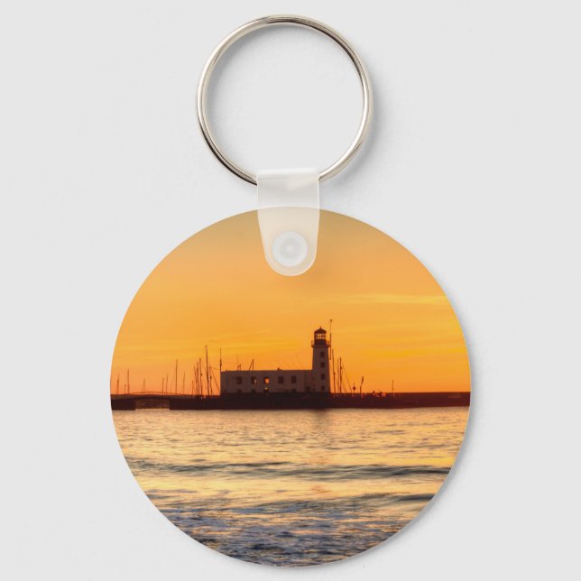 Scarborough Lighthouse Nyckelring (Framsida)
