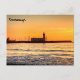 Scarborough Lighthouse Vykort