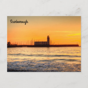 Scarborough Lighthouse Vykort