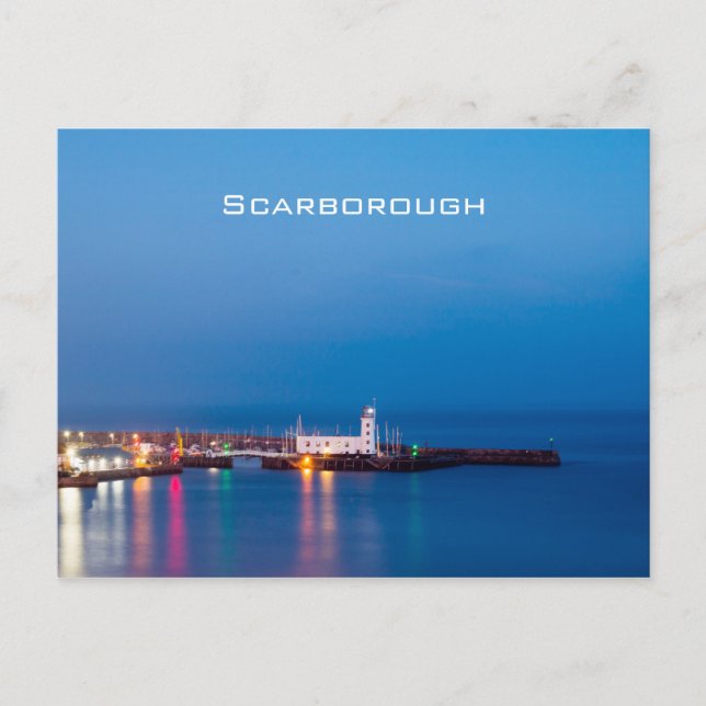 Scarborough Lighthouse Vykort (Framsida)