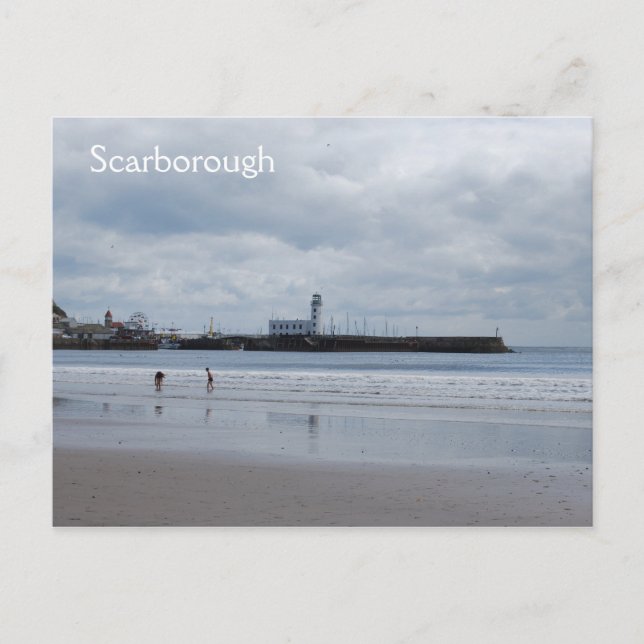 Scarborough Lighthouse Vykort (Framsida)