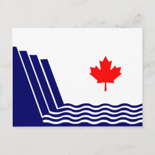 Scarborough, Ontario flagga Vykort