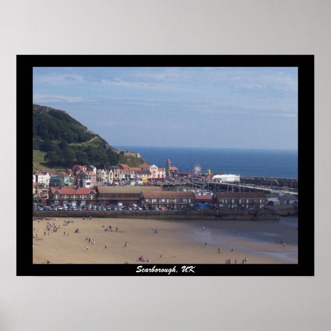 Scarborough, poster i Storbritannien (Framsidan)