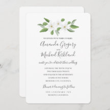 Scarborough Sage Monogram Bröllop Suite