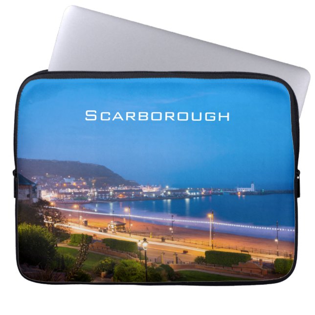Scarborough South Sands Laptop Fodral (Framsidan)
