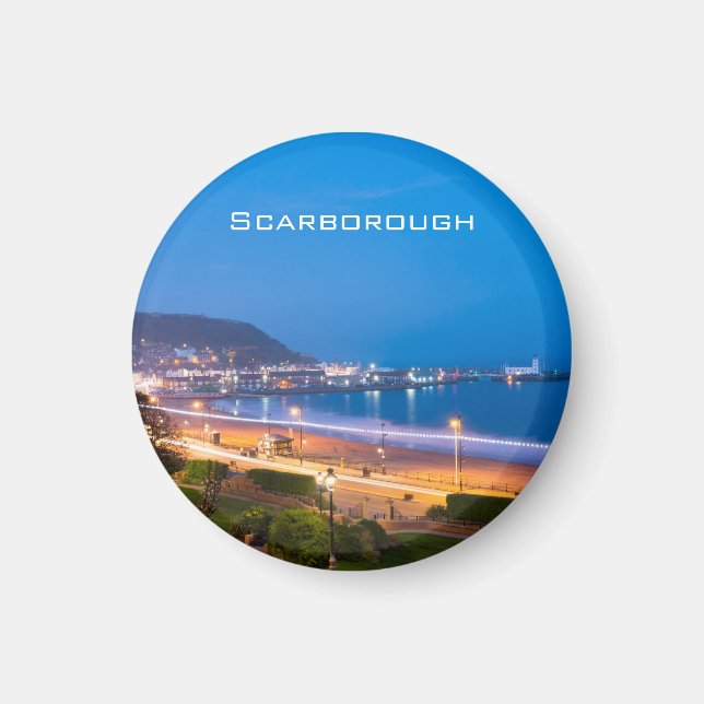 Scarborough South Sands Magnet (Framsidan)