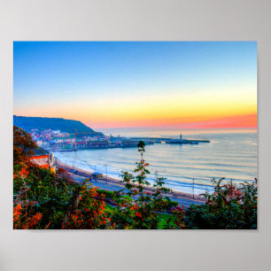 Scarborough Sunrise Poster
