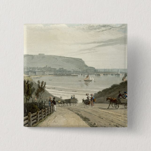 Scarborough Yorkshire, från volym VI av 'en Voyag Knapp (Framsida)