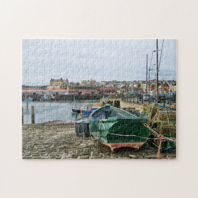 Scarboroughs hamn. pussel (Horisontell)