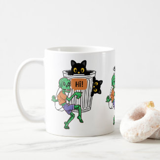 Scaredy Cat Halloween Kaffemugg
